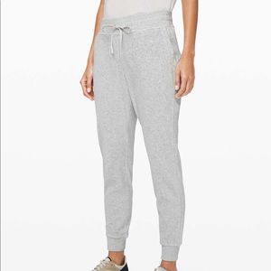 Lululemon warm down jogger velour